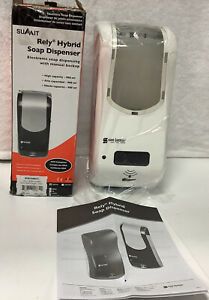 Rely Hybrid Summit Electronic Touchless Soap Dispenser W/Manual Backup SH970WHCL