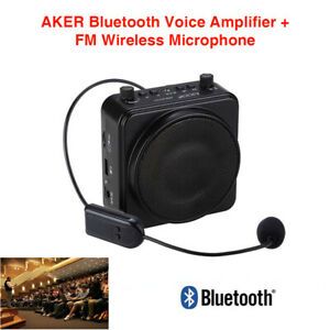 MR2500W Wireless Bluetooth PA Voice Amplifier Booster with Wireless Microphone