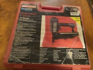 Craftsman Finish Nailer 2 1/2&#034; 16 Gauge #18441 Air Drive in Excellent Condition.