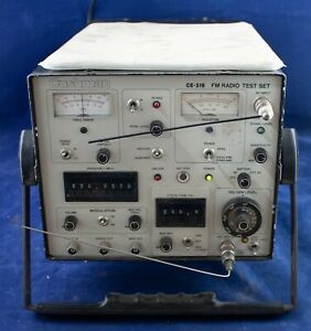 Cushman Electronics CE-31B FM Radio Test Set with Manual