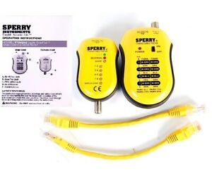 Sperry Instruments TT64202 Cable Tester -- Coax UTP STP