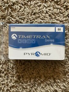 Pyramid TimeTrax Swipe Cards 26-50 41303
