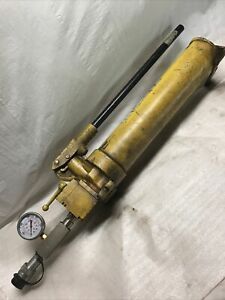 Enerpac Hydraulic Hand Pump Model P84 Double Acting Valve Tested!