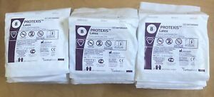 Protexis Latex Powder-Free Surgical Gloves , Size 8, 30 Pairs 2D72NS80X