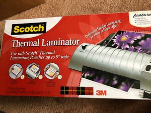 Scotch Tl901C Thermal Laminator 2 Roller System