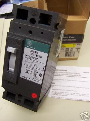Ge circuit breaker 2p 60a teb122060 new, for sale