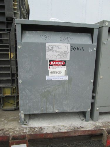 Sorgel phase insulated transformer 30t3h  kva 30 hv480 33349-17212-055    () for sale
