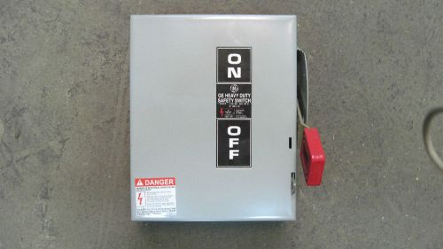 NEW GE GEN DUTY SAFETY SWITCH 30 AMP 600 VOLT #THN3361