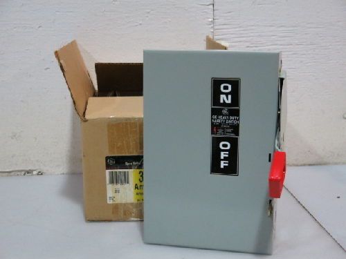 Ge general electric th3361 heavy-duty safety fusible disconnect switch for sale