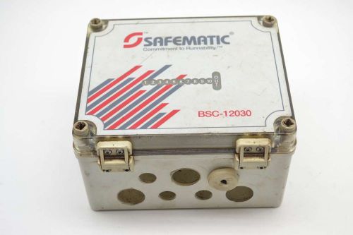 SAFEMATIC BSC-12030 SAFEFLOW SAFETY ALARM UNIT MODULE BOX B396361
