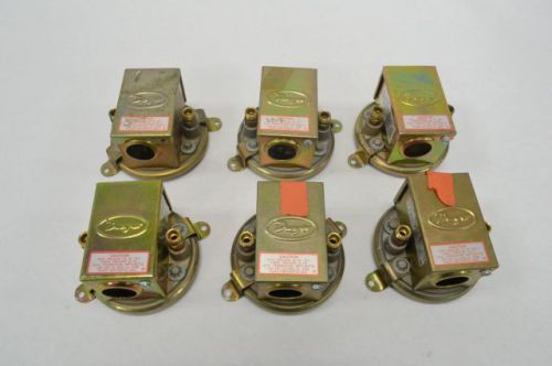 Lot 6 dwyer 1910-5 1900 pressure switch differential 15a 480v-ac 10psi b217011 for sale