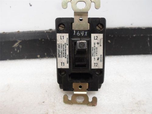 GE 16Hx Single Pole Heater Switch 1Hp 115/230VAC OR VDC 1/4Hp 32VDC