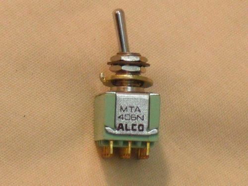 Alco 406N Round Toggle Switch