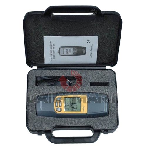Va8010 temperature tester 3 in 1 thermometer humidity with dew point meter new for sale