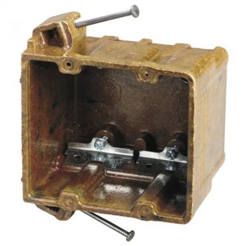Phenolic two-gang nail on switch box 1052-c thomas and betts outlet boxes 1052-c for sale