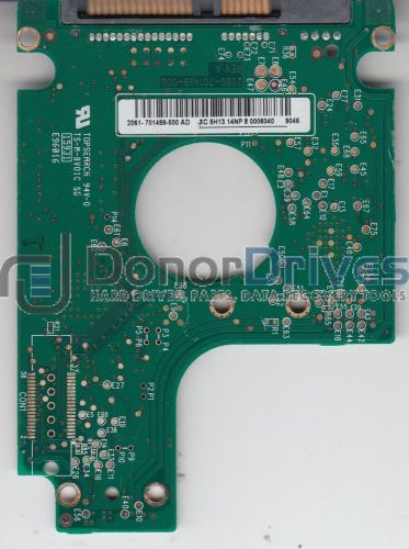 Wd800bevt-75zct1, 2061-701499-500 ad, wd sata 2.5 pcb + service for sale