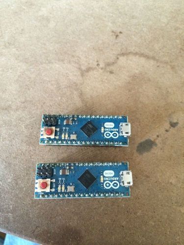 2ea Arduino Micro Genuine Not Knockoffs ATmega32u4 From Radioshack No Box