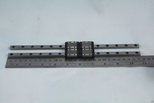 1 Pair THK Precision Linear Rails 275 mm Long SRS9M 7E373