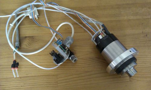 Seagull Air Bearing Spindle w/ BEI Optical Encoder, Vacuum Ejector &amp; Switch