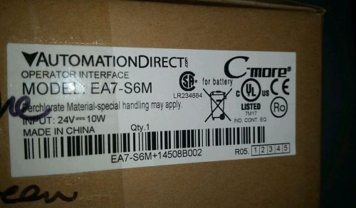 Automation direct operator interface MODEL EA7-S6M &#034;BRAND NEW&#034; Retails $750