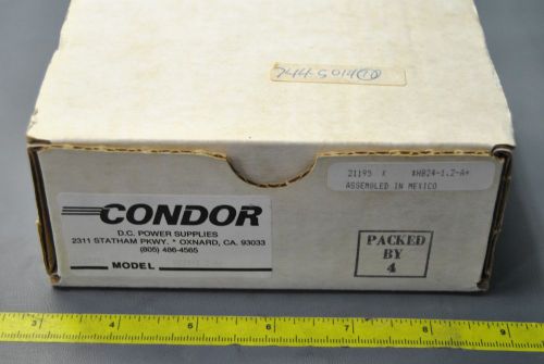 NEW CONDOR HB24-1.2-A+  24V 1.2A LINEAR POWER SUPPLY (S7-4-13F)