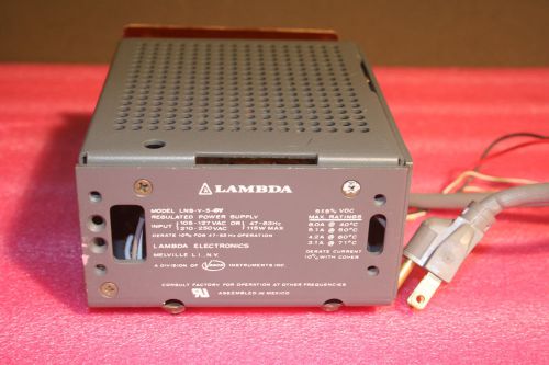 Lambda lns-x-5-ov regulated dc power supply 5vdc 180w ln series - free ship for sale