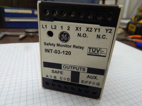 GE Monitor Relay INT-03-120