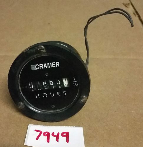 CRAMER 6-DIGIT HOUR INDICATOR METER 635G-AA (7949)