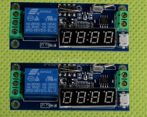 2pcs new version stm8s003f3 digital timing module timer module with display for sale