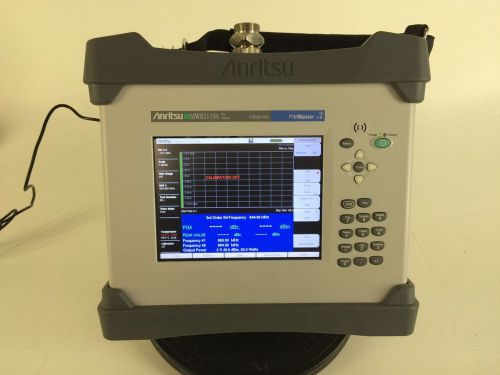 Anritsu mw82119a pim analyzer cellular 850 pimmaster w/ antennas,cables and case for sale