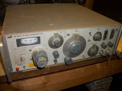 Vintage Marconi MI Signal Generator Model TF2013