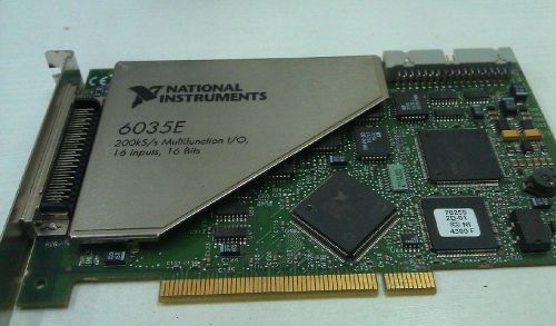 National Instruments NI PCI-6035E Card tested