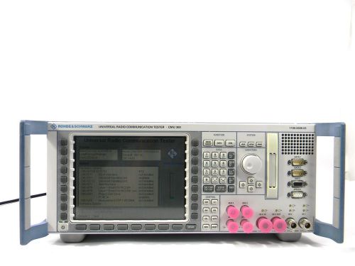 Rohde &amp; Schwarz CMU300 Universal Radio Communication Tester w/ OPT.