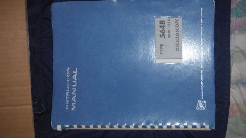 tektonix type 564B oscilloscope inst. manual