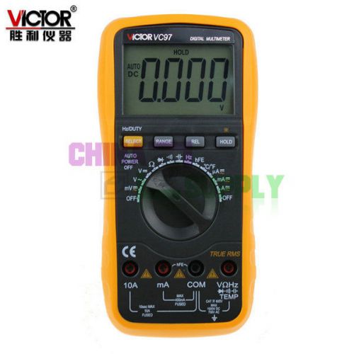 Resistance Capacitance Tester CAT-IV AD Volt Ohm T-RMS Thermo Meter Multimeter