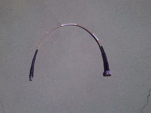 Times rf microwave coaxial test cable 26ghz silverline slu26-35m3rf-02.00ft for sale