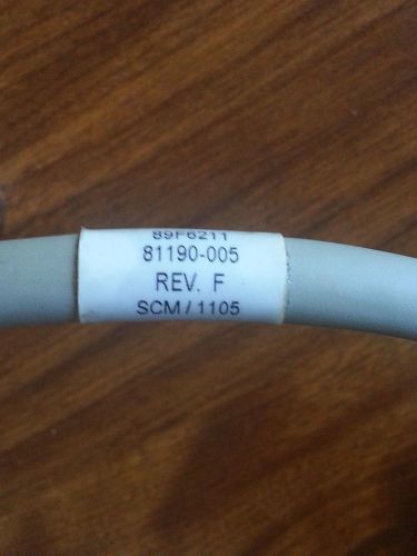 Berg Electronics 81190-005 IEEE-488 GPIB Interface Cable, 24&#034; Rev. F Metal Conn.