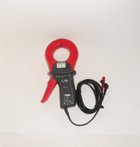 Chauvin Arnoux C103 1000/1 1000a Clamp AC Current Probe Used Good Condition
