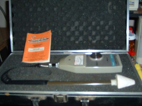 Simpson Microwave Leakage Tester Model 380 with case and manual