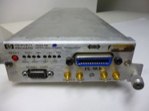 HP/Agilent  35654A Interface/Signal Processor, option K16,  L80