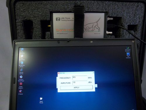 4.4 GHz USB-TG44A Tracking Generator Kit/ Dell D620 laptop &amp; Custom Pelican Case