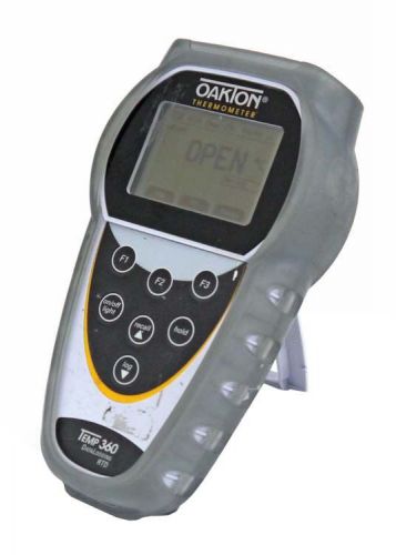Oakton Temp-360 Datalogging RTD Resistance Temperature Detector Thermometer