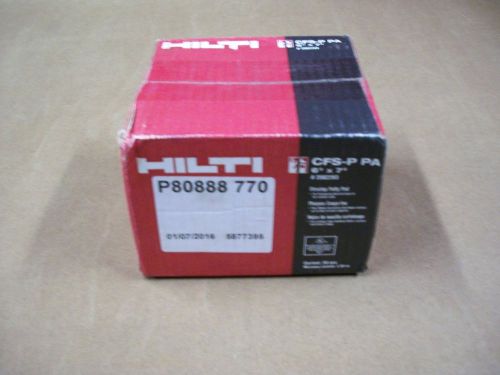 HILTI FIRESTOP PUTTY PADS, CFS-P PA. #2082283. QTY-20