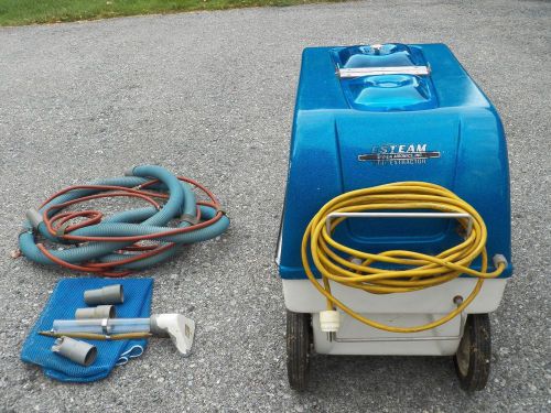 Esteam carpet extractor, commercial grade, hose and upholstery tool included. for sale