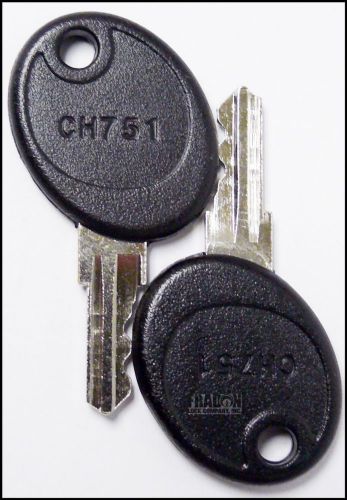 Southco ch751 precut key black plastic head pk-10-01-05 for sale