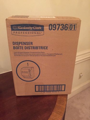 New In Box Kimberly Clark Professional Paper Towel Lever Roll dispenser #0973601
