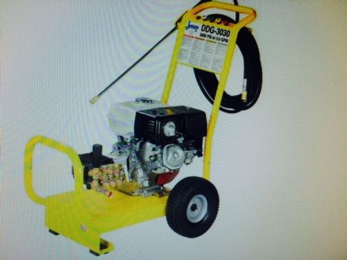 Jenny 3000psi gas powered direct drive cold pressure washer  9-hp honda gx 3 gpm for sale