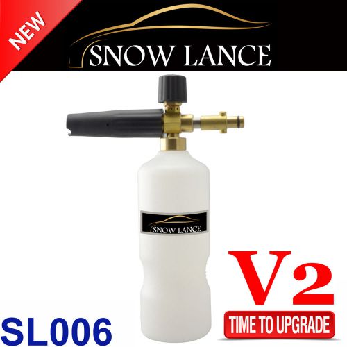 Foam lance cannon foamer alto bayonet pressure snow washer adapter car sl006 for sale