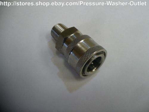 Pressure Washer  Quick Connect Couple 1/4&#034; male  5500 psi 303 Stainless Steel
