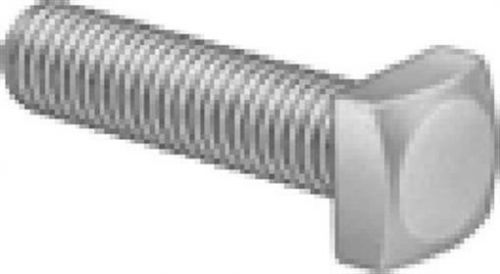 5/8-11x6 square head machine bolt unc steel / plain finish pk 5 for sale